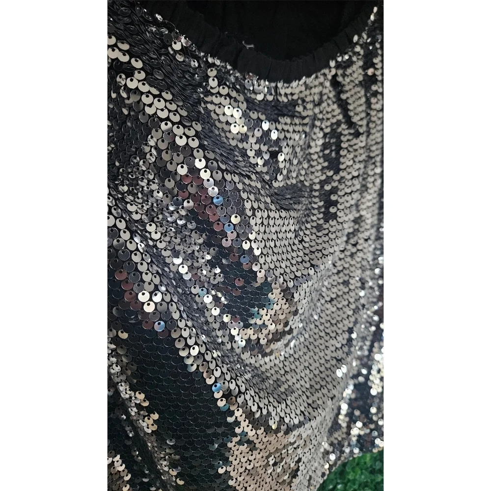 J.Crew Collection Layered Silk Organza Sequin Skirt - Picture 9 of 12